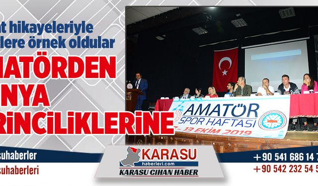 Amatörden dünya birinciliklerine