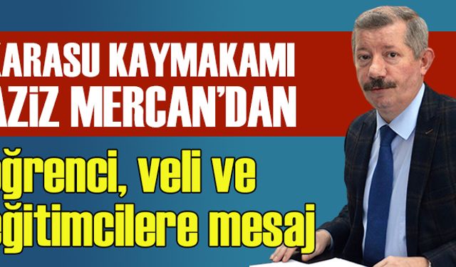 Mercan’dan yarıyıl tatili mesajı