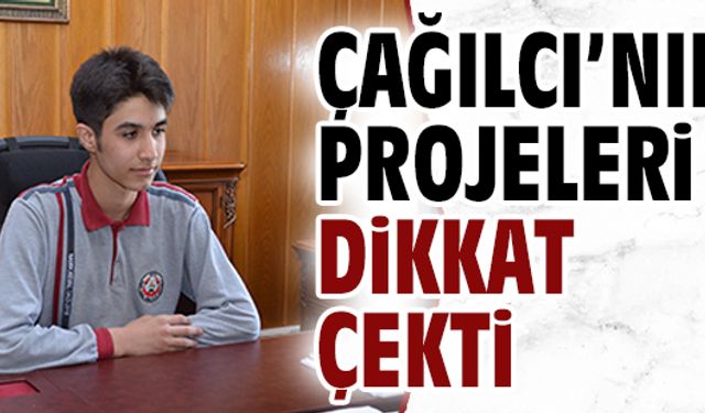 Çağılcı’nın eğitim projeleri dikkat çekti