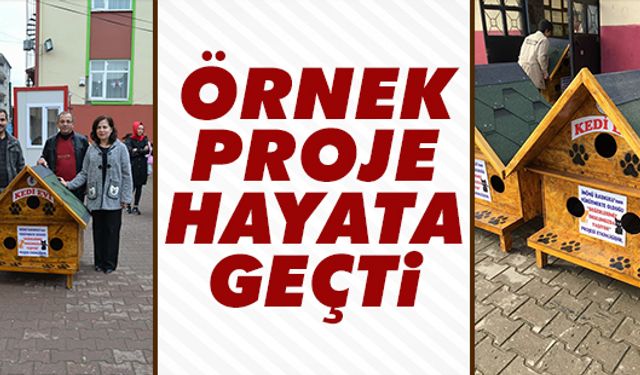 İnönü İlkokulu’ndan örnek bir proje