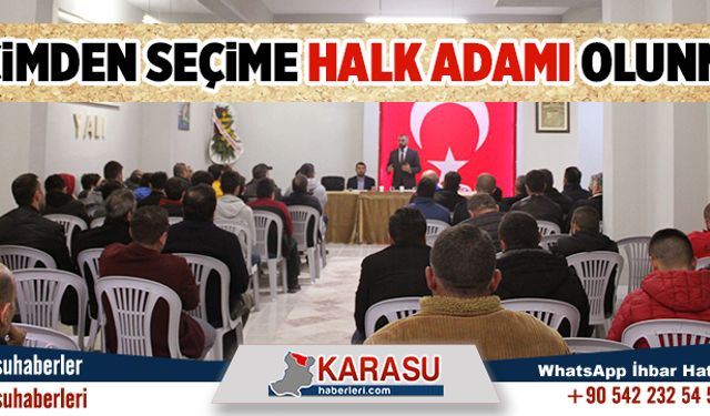 Seçimden seçime halk adamı olunmaz