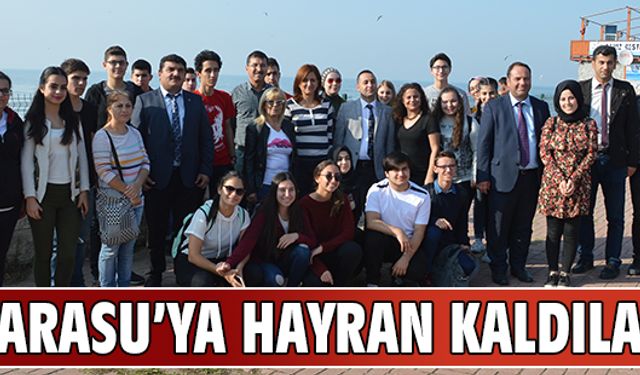 Kıbrıslı öğrenciler Karasu’ya hayran kaldı