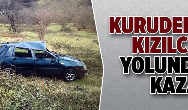 Kızılcık’ta kaza: 2 yaralı