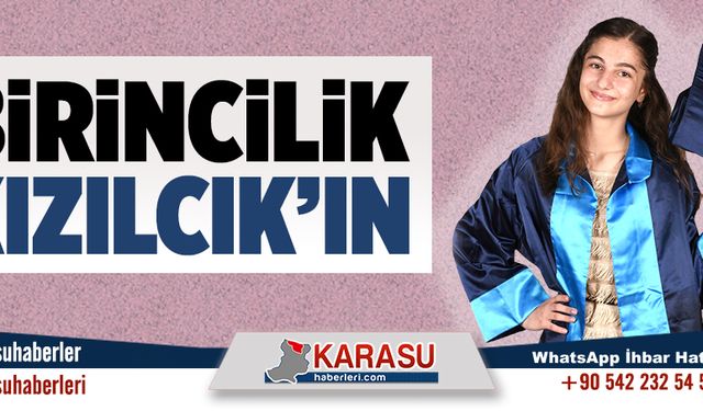 Birinci Kızılcık’tan çıktı