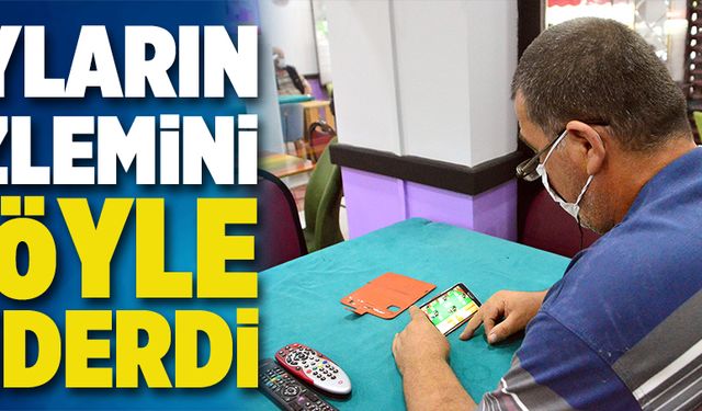 Ayların özlemini böyle giderdi