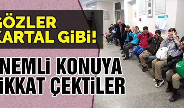 Gözler kartal gibi