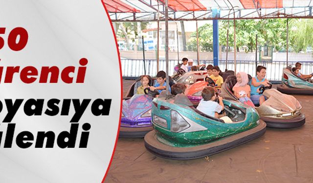 450 öğrenciye lunapark ödülü