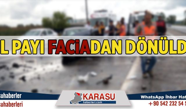 Kıl payı faciadan dönüldü