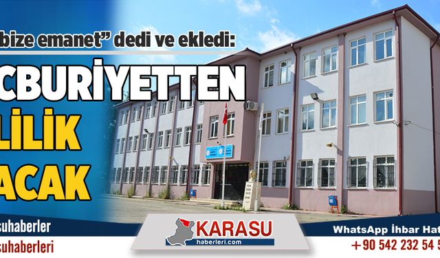 Mecburiyetten ikililik olacak