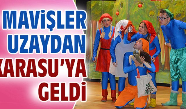 Şirin Mavişler, uzaydan Karasu’ya geldi