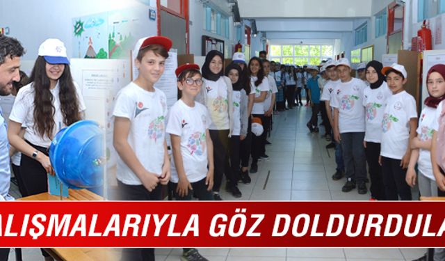 Çalışmalarıyla göz doldurdular