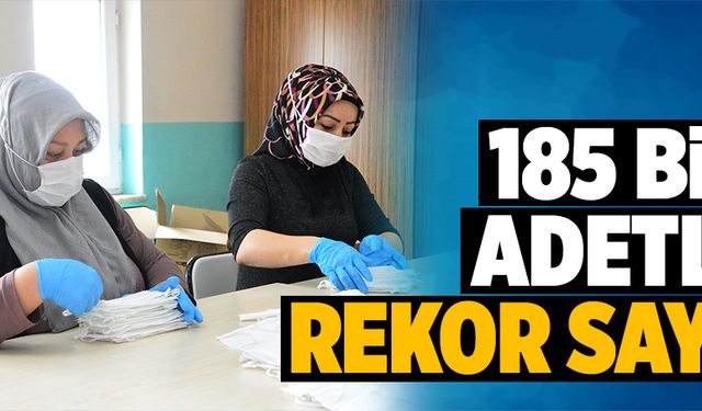 185 bin adetle rekor sayı