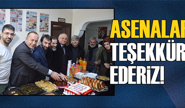 Asenalara teşekkür ederiz!