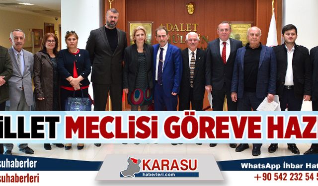 Millet meclisi göreve hazır