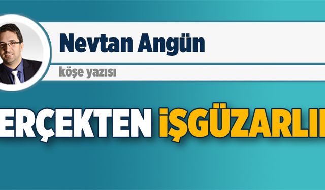 Gerçekten işgüzarlık!