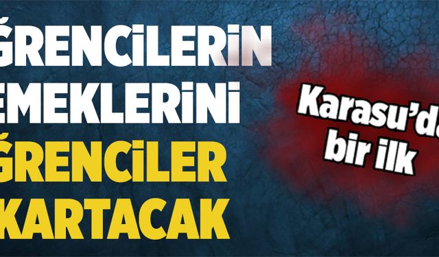 Öğrencilerin yemeklerini öğrenciler çıkartacak