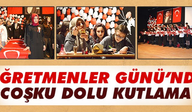 Konferans salonunda coşkulu program