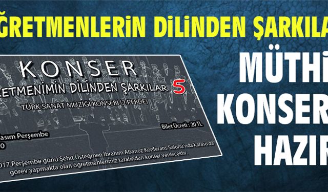 Öğretmenler Korosu’ndan 5.konser