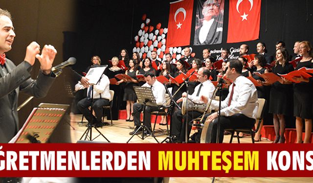 Muhteşem konser büyüledi