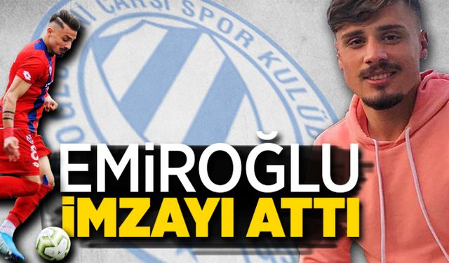 Emiroğu, imzayı attı