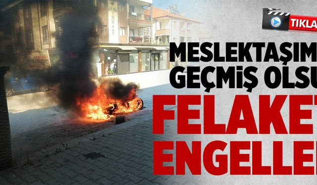 Meslektaşımıza geçmiş olsun