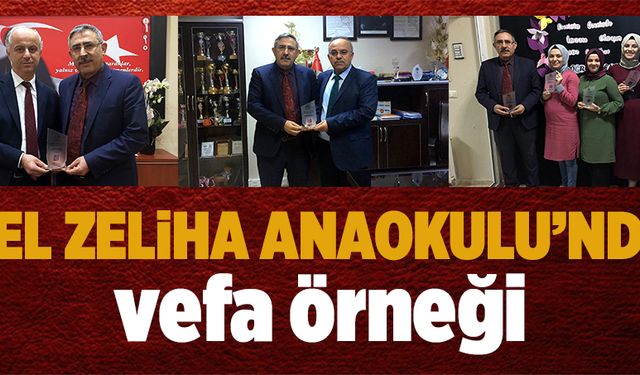 Özel Zeliha’dan vefa örneği