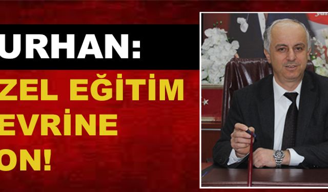 Özel eğitim devrine son