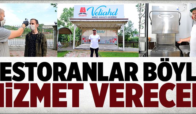 Restoranlar bu kurallarla hizmet verecek