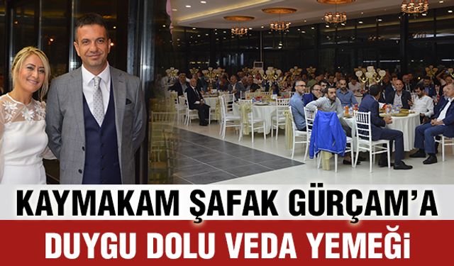 Gürçam için veda yemeği