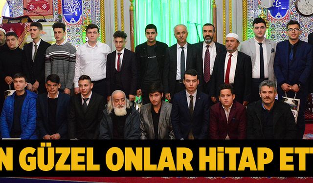 En güzel onlar hitap etti