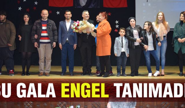 Karasulu engellilerden muhteşem gala