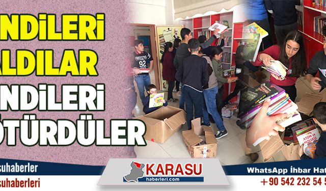 Kendileri çaldılar, kendileri götürdüler