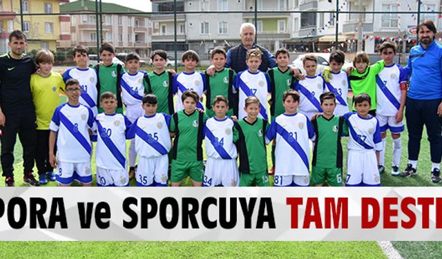 Spora ve sporcuya tam destek