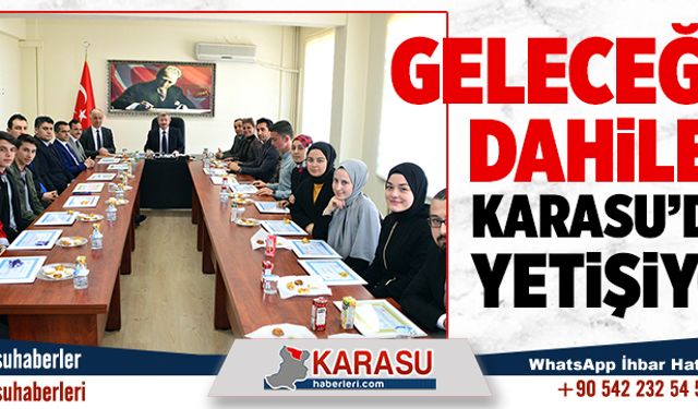 Geleceğin dahileri Karasu’dan yetişiyor