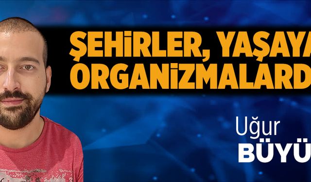 Şehirler, yaşayan organizmalardır