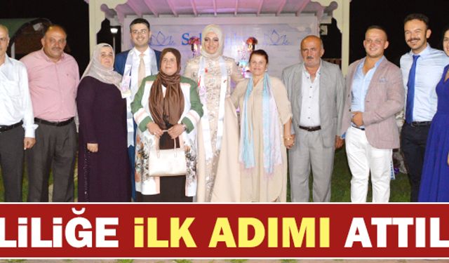 Evliliğe ilk adımı attılar