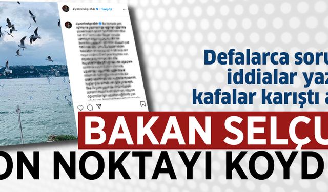 Ziya Selçuk, son noktayı koydu