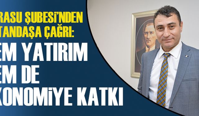 Hem yatırım, hem ekonomiye katkı