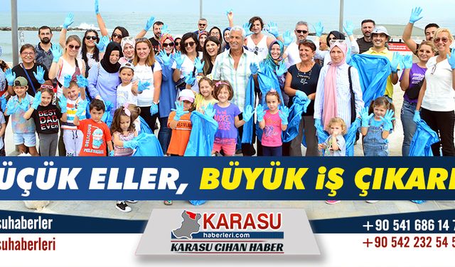 Küçük elleri, büyük iş çıkardı