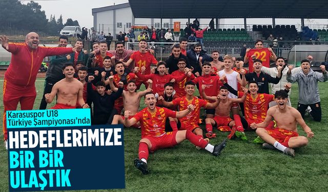 Karasuspor U18, Türkiye Şampiyonası’nda