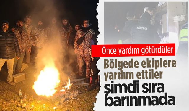 Aziziye deprem bölgesinden döndü, barınma ihtiyacına yöneldi