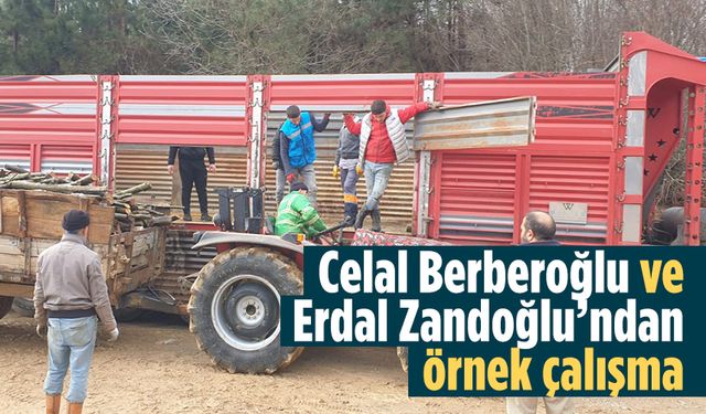 Celal Berberoğlu ve Erdal Zandoğlu’ndan örnek çalışma