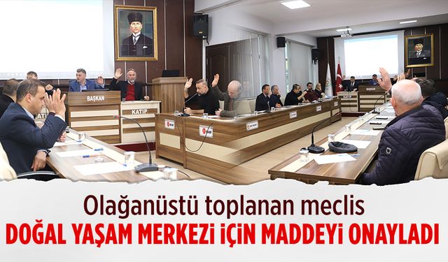 Karasu Belediye Meclisi, Şubat ayında olağan üstü toplandı