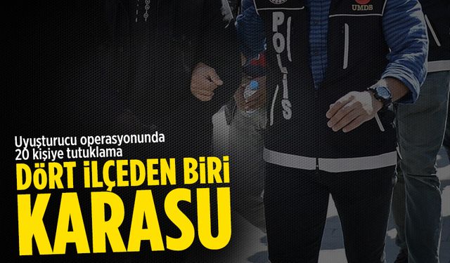 Sakarya’nın dört ilçesi ile İstanbul’da uyuşturucu operasyonu