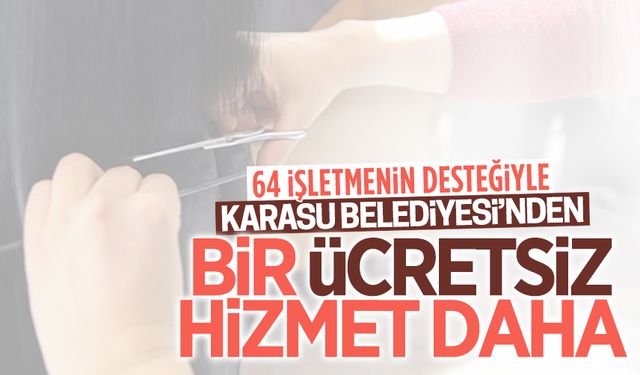 Karasulu kuaförlerden, depremzede vatandaşlara ücretsiz hizmet