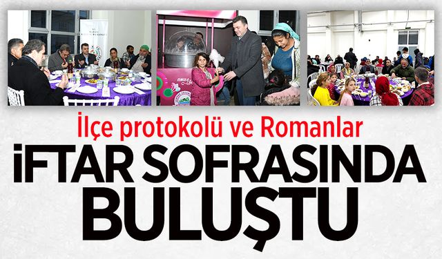 Karasu Belediyesi’nden Roman vatandaşlara iftar