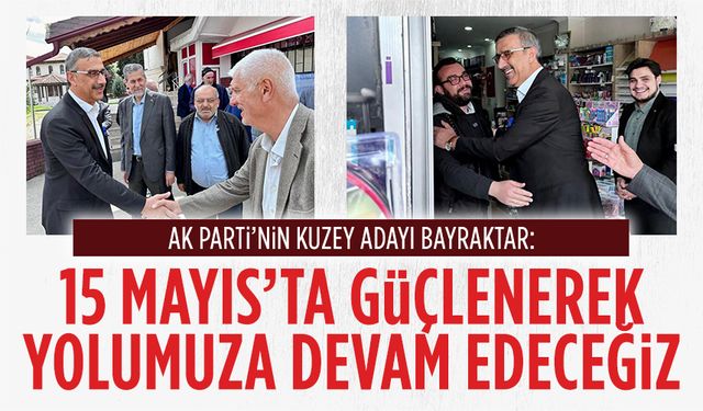 AK Parti’nin kuzey adayı Lütfi Bayraktar Karasu’da