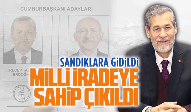 Başkan Aksu, 28 Mayıs seçimlerine ilişkin açıklamada bulundu