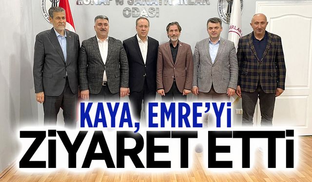 Murat Kaya, Cihan Emre’yi ziyaret etti