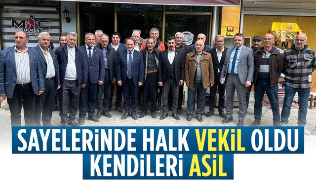 CHP Adayı Keleş, saha çalışmalarına ara vermeden devam ediyor